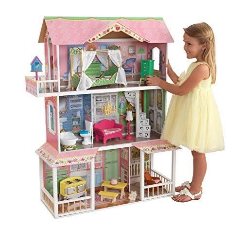 Maison de poupées en bois - Jeux en bois bébé et enfant - Cdiscount