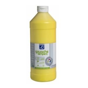 Gouache liquide Tempera jaune primaire 1l Lefra…