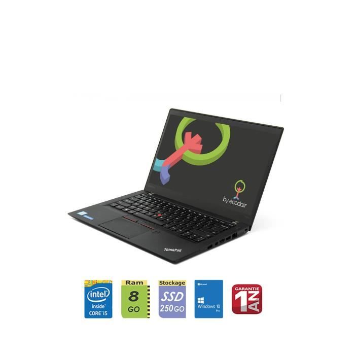 Acheter ThinkPad T460S I5/8/250M2SATA Reconditionné - 199,00 € ThinkPad T460S I5/8/250M2SATA Reconditionné - reconditionné disponible sur Cdiscount Seconde Vie