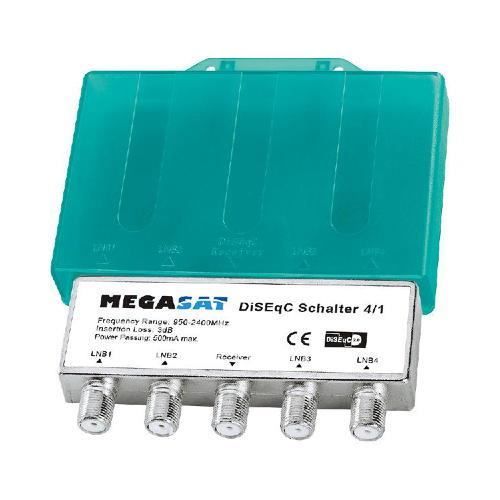 SAT-FOX, 2 Interruttori DiseqC 4/1, 4 SAT LNB, 1 Ricevitore - Foto 5