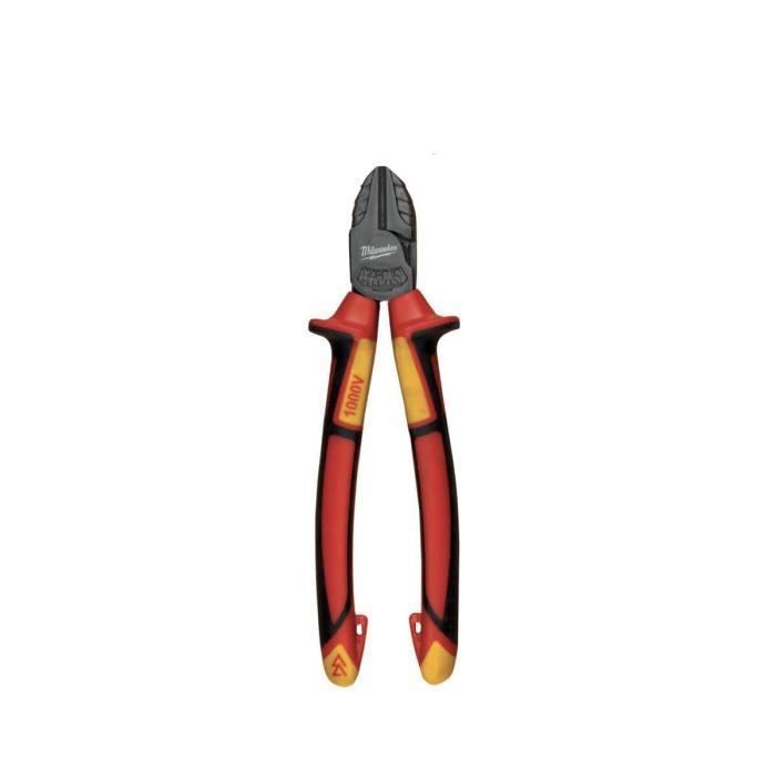 Milwaukee Pince coupante diagonale isolée 180 mm 4932464568