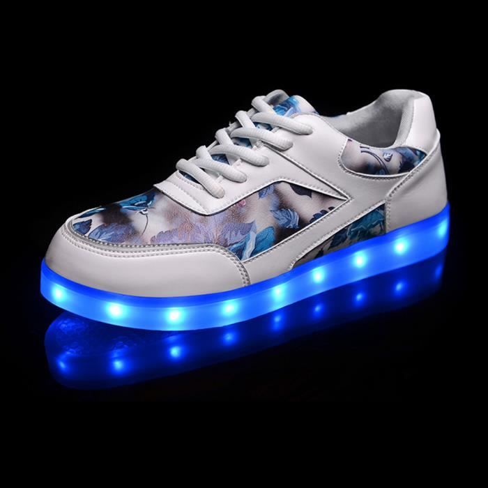 chaussures led femme