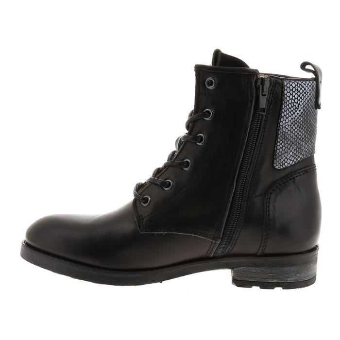 bottines cuir palladium
