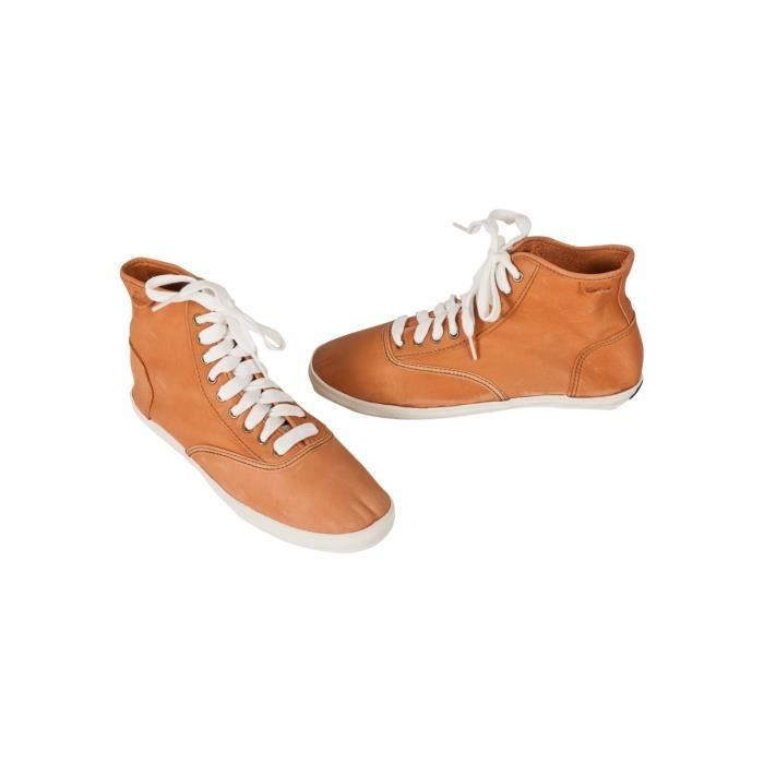 tennis cuir fille