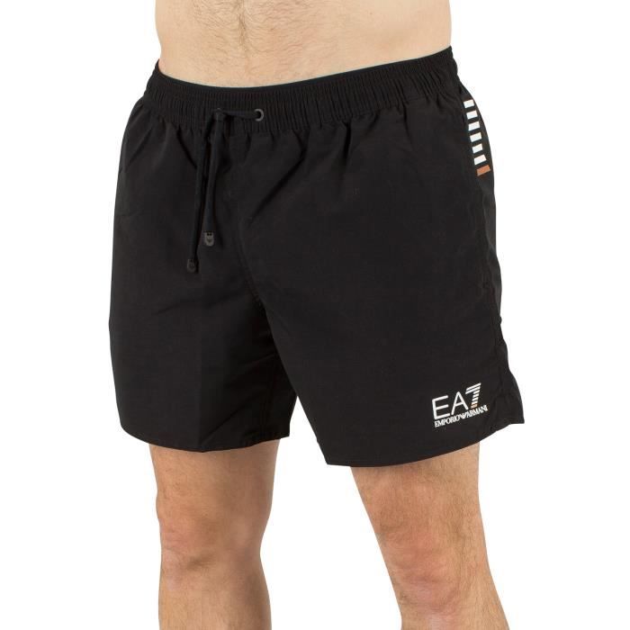 Maillot de bain EA7 pour homme en coloris Noir Homme Vêtements Maillots de bain Shorts de bain 