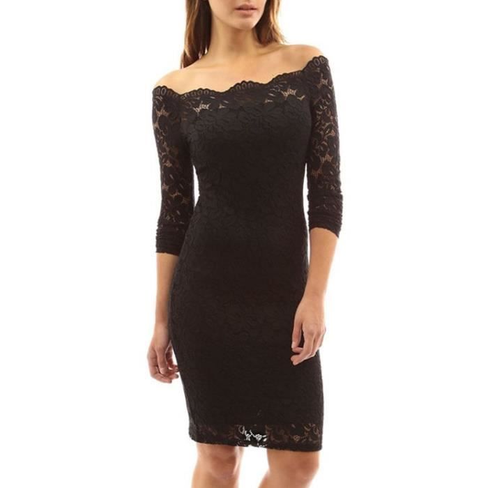 robe courte col bateau