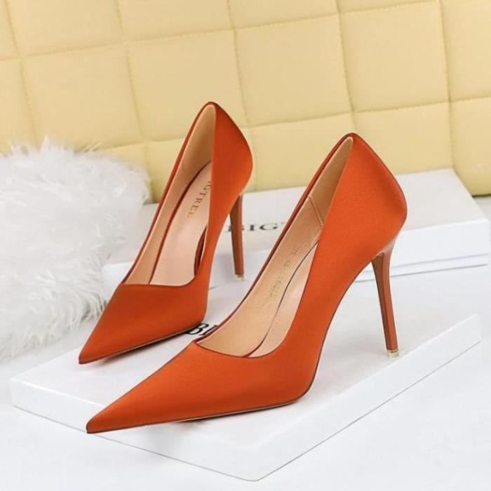 Talon haut rouge shop
