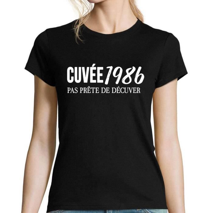 T Shirt Col Rond Humour Anniversaire Pour Femme Cuvee 1986 Pas Prete De Decuver T Shirt Alcool Col Rond Fun Et Drole Pour Homme Bleu Cdiscount Pret A Porter T Shirt Col Rond Humour Anniversaire Pour Femme Cuvee 1986 Pas Prete De Decuver T Shirt Alcool Col Rond Fun Et Drole Pour Homme Bleu Cdiscount Pret A Porter