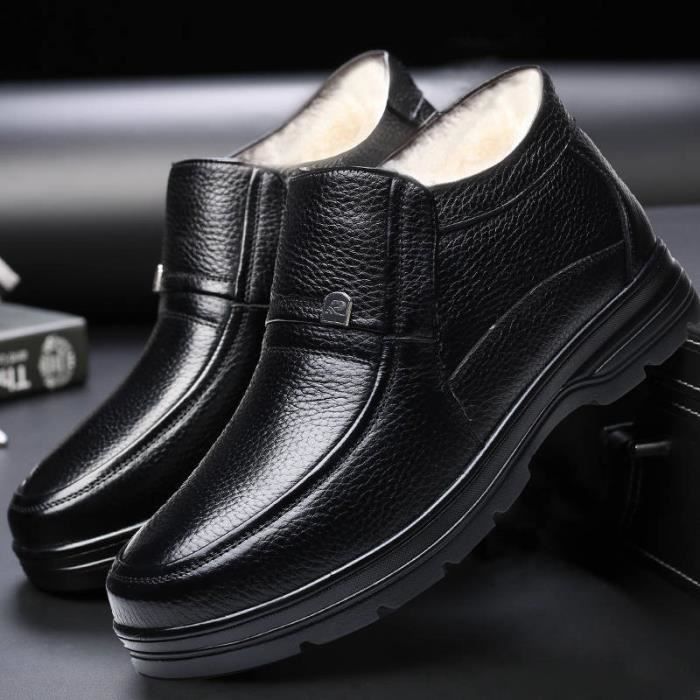 chaussure hiver compensée homme