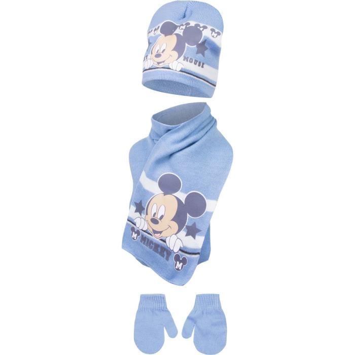 Moufles bébé garçon Disney Mickey 6 coloris Taille unique 6-24mois 