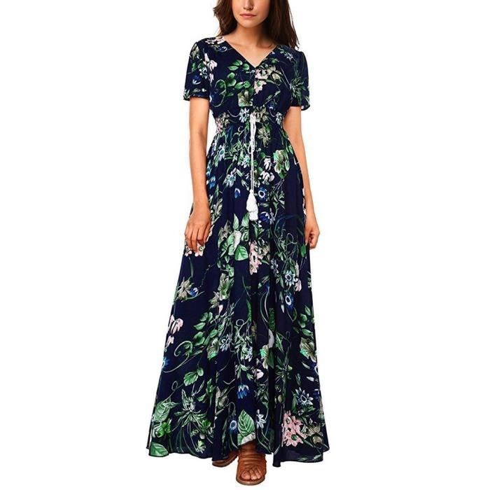 Robe A.L.C. En Soie Imprimée - Manches Courtes Boutonnée - Taille 8 - Neuve Avec étiquette
