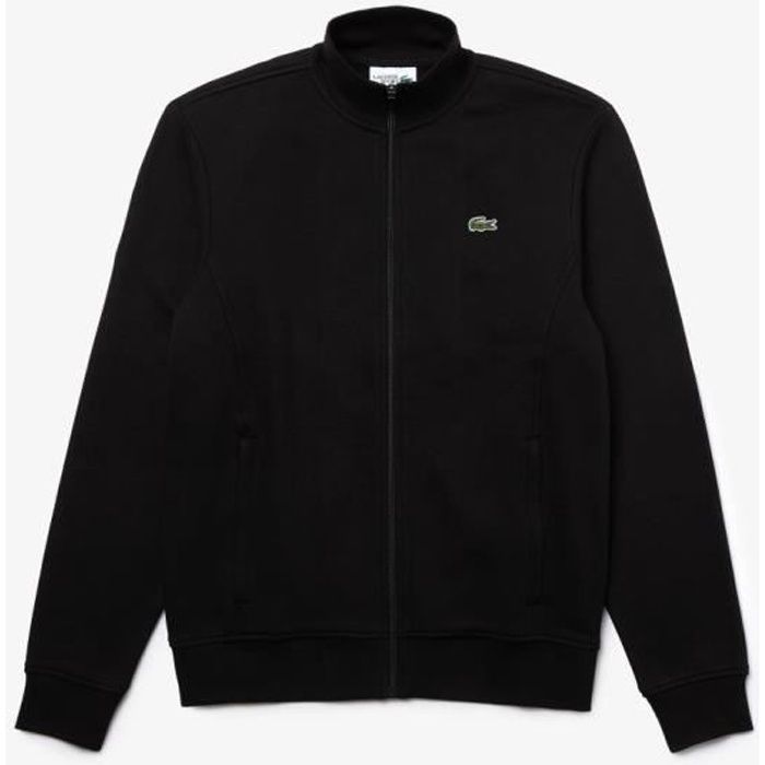 Gilet zipp Lacoste uni sh1559 C31 noir. Noir Cdiscount Pr t