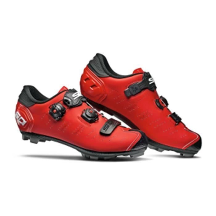 Chaussures de cyclisme Sidi Dragon 5 srs - rouge/noir mat - 41