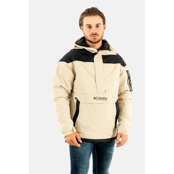 Veste demi-zip Columbia Challenger - Homme - Montagne - Beige - Manches longues