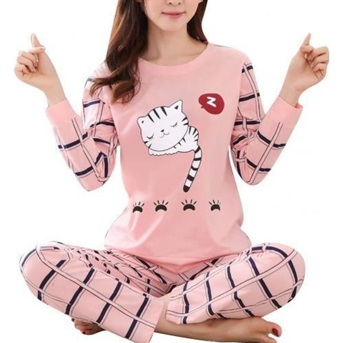 Pyjama femme marque le chat discount