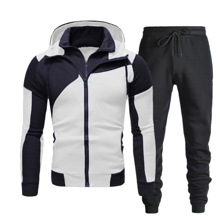 Tracksuit Veste Survêtement Homme ROSSIGNOL BLANC pas cher