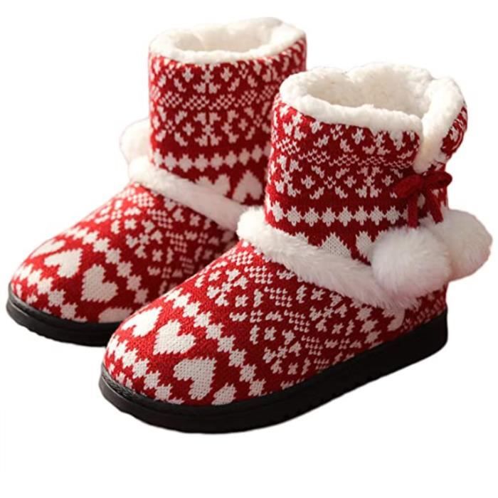 Abaodam Bottes Miniatures Rouges En Fourrure Pour Poupées – Accessoires D’Hiver Pour Maison De Poupée, Jeu D’Imagination Et Coffrets Cadeaux