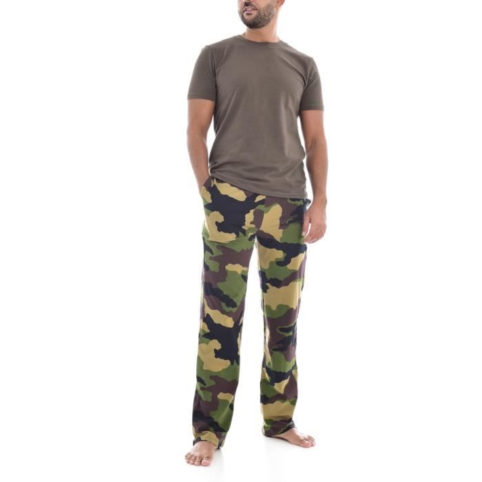 Pyjama camouflage homme sales