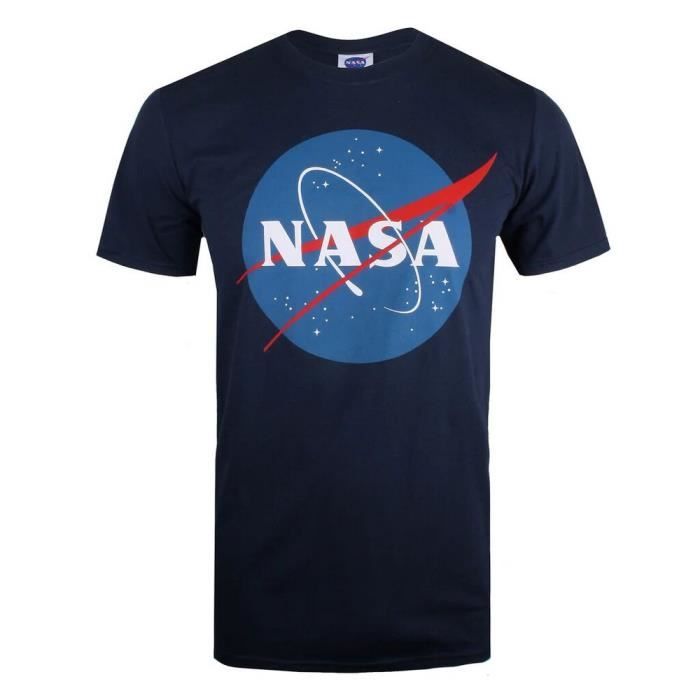 NASA T shirt Homme Bleu marine Cdiscount Pr t Porter