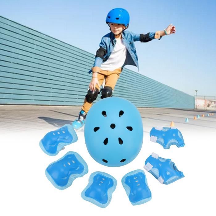 Best Sport Kit Protection Enfant Rose/Noir Taille M - Genoux, Coudes & Poignets Pour Sports à Roulettes