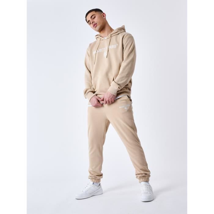 Jogging homme beige deals