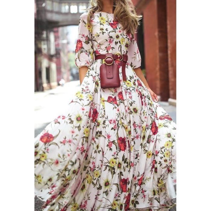 Cdiscount robe hotsell longue boheme