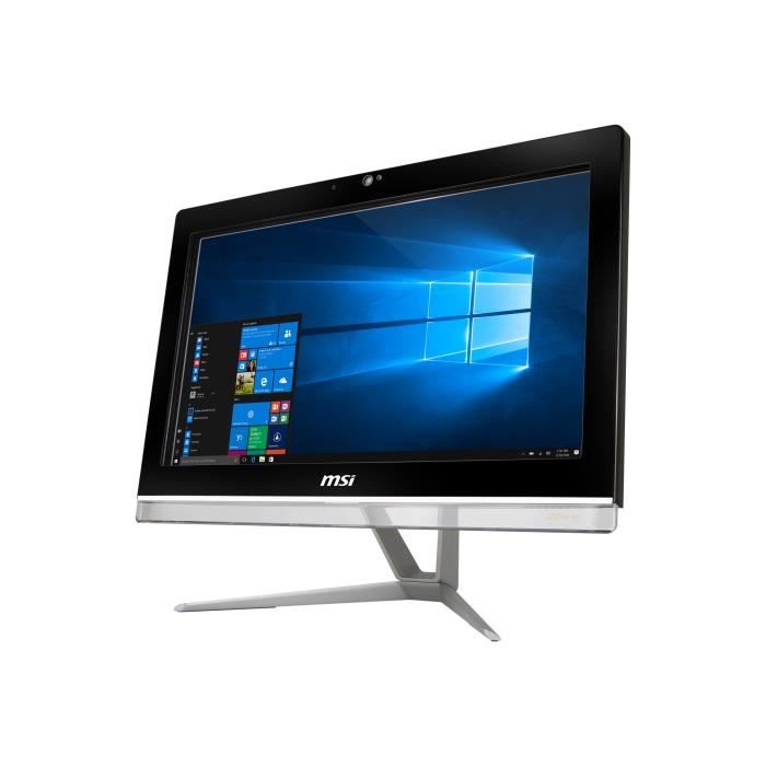 Top achat Ordinateur de bureau MSI Pro 20EX 7M 004EU Tout-en-un 1 x Core i3 RAM 4 Go GigE LAN sans fil: moniteur : LED 1600 x 900 (HD+) pas cher Achat Ordinateur de bureau MSI Pro 20EX 7M 004EU Tout-en-un 1 x Core i3 RAM 4 Go GigE LAN sans fil: moniteur : LED 1600 x 900 (HD+) pas cher