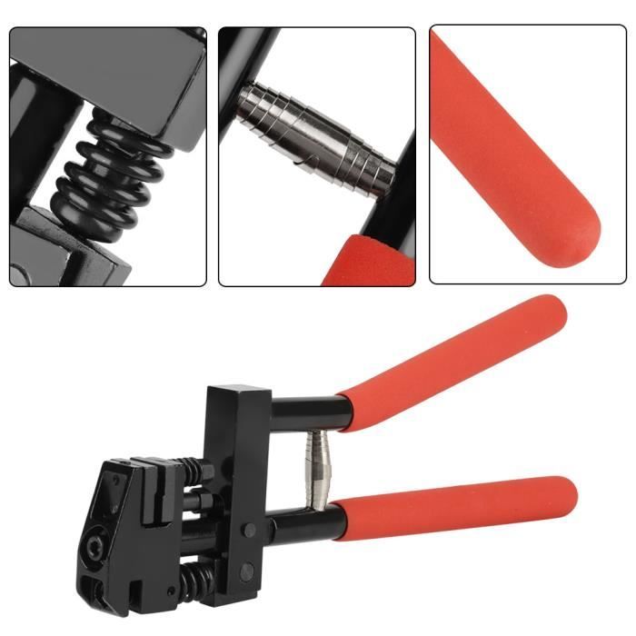 Pince De Fixation Bouton Résine – Outil Métal Précis Pour Création Bijoux & Boutons Résine – Accessoire DIY Argenté