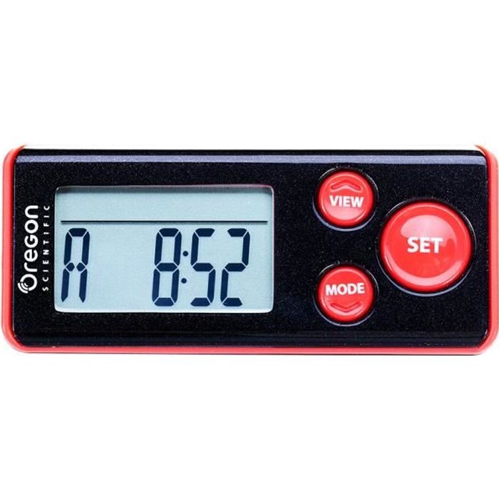 Podomètre Clip - Grand Écran, Compteur De Pas, Distance, Calories - Suivi D'Activité 30 Jours
