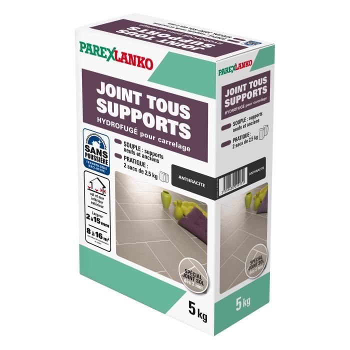 Joint Tous Supports Anthracite 5 Kg Parexlanko Achat Vente