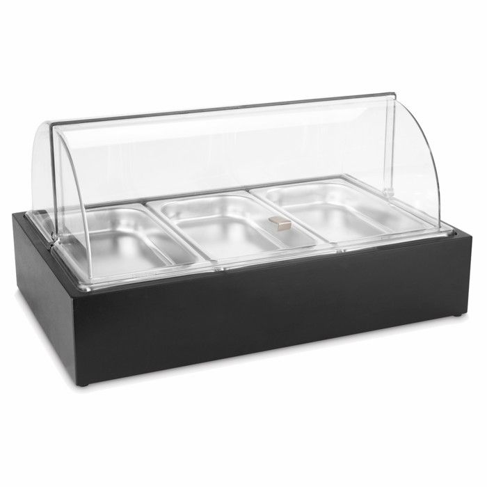 Meuble Vitrine Buffet Cubic® Triple Bacs 57 x 37 cm - Pujadas Meuble Vitrine Buffet Cubic® Triple Bacs 57 x 37 cm - Pujadas