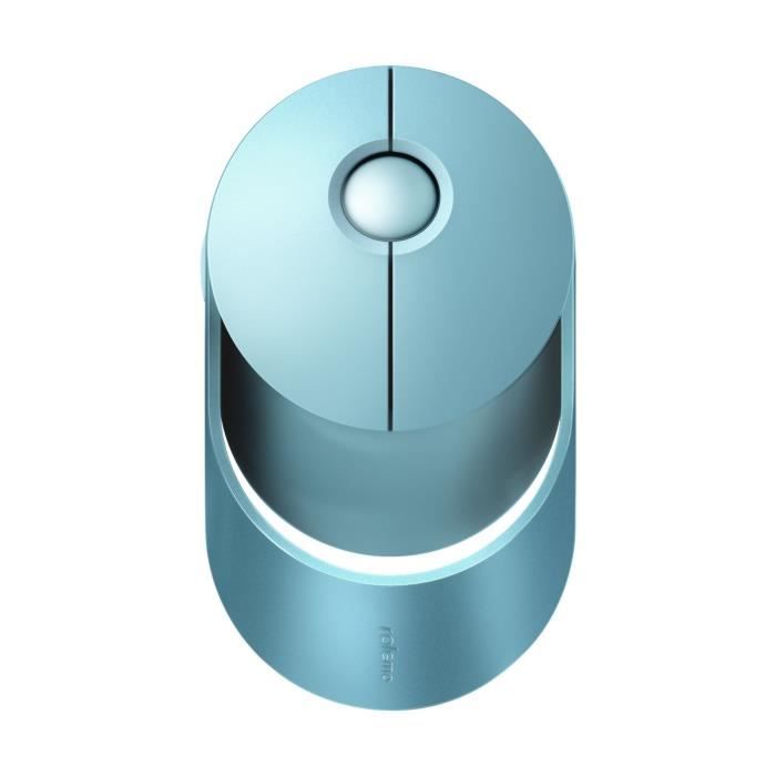 Souris sans fil – RAPOO – RAMELO AIR 1 – Bleu – Silencieuse – Rechargeable – Multimode