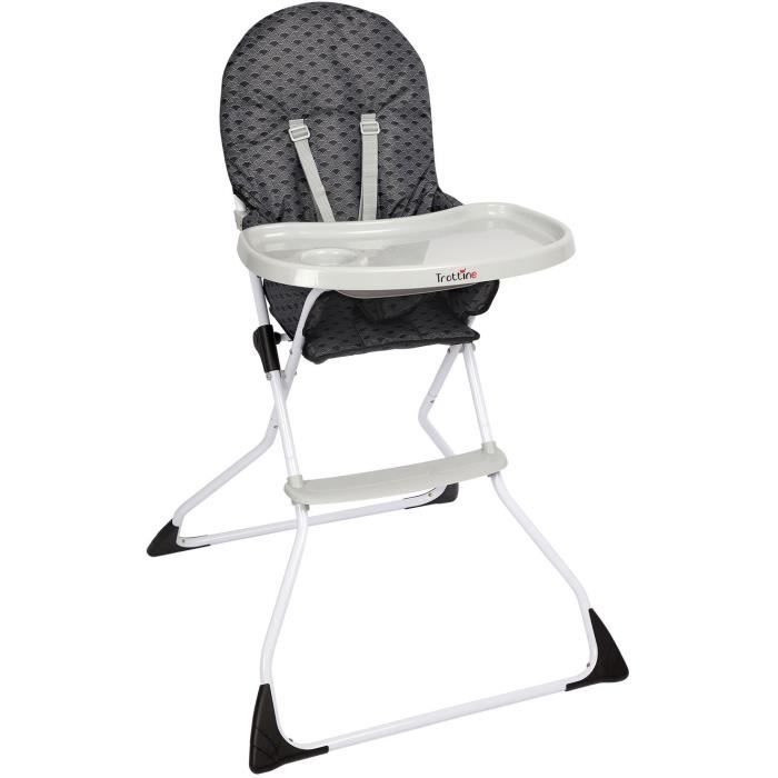 Trottine Chaise Haute Kelvin Nami Gris Cdiscount Puericulture Eveil Bebe