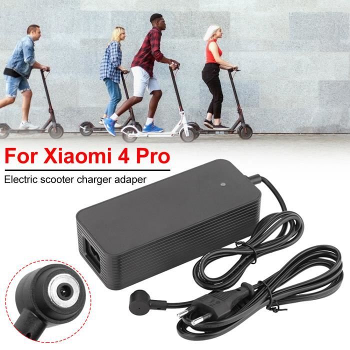 41V 2A Chargeur trottinette électrique adaptateur - ROLEADER - Chargeur Xiaomi 4 Pro - avec indicateur LED - accessoires de Scooter