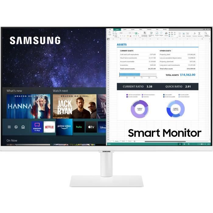 Ecran PC - SAMSUNG - Smart Monitor M5 - CM500 - 27\