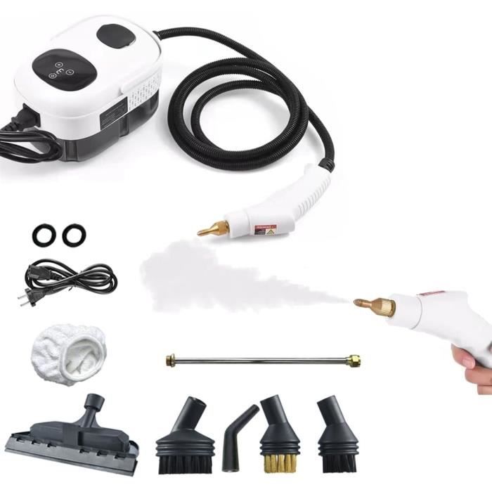 Nettoyeur Vapeur Portable Andoer 2500W - 105°C, 3 Bars - Pour Cuisine, Salle De Bain, Voiture