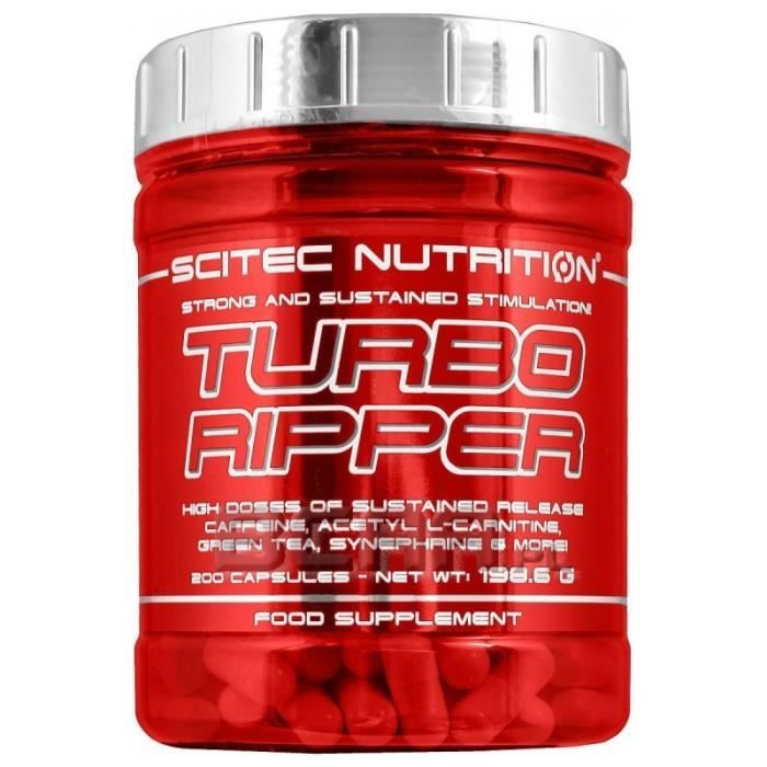 Scitec Nutrition - Turbo Ripper (200 caps) - Cdiscount Sport