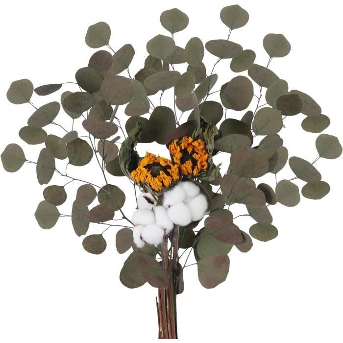 60 Tiges De Pampas Artificielles Noires - 43 Cm - Décoration Boho Pour Mariage, Maison, Événements - 4