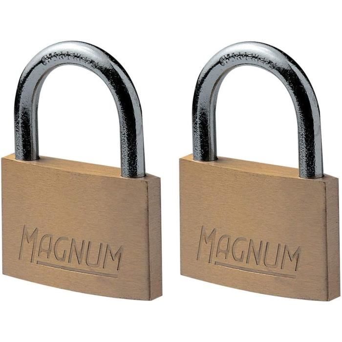 MasterLock Hangslot - Massief Messing - 40 mm - 2 stuks - 140EURT