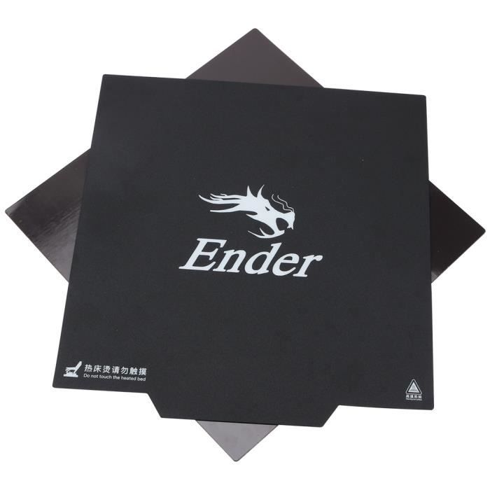 Plaque Surface Imprimante 3D 235x235 Mm – Feuille Adhésive Chauffante Pour Creality Ender 3 Pro, CR-20 Pro
