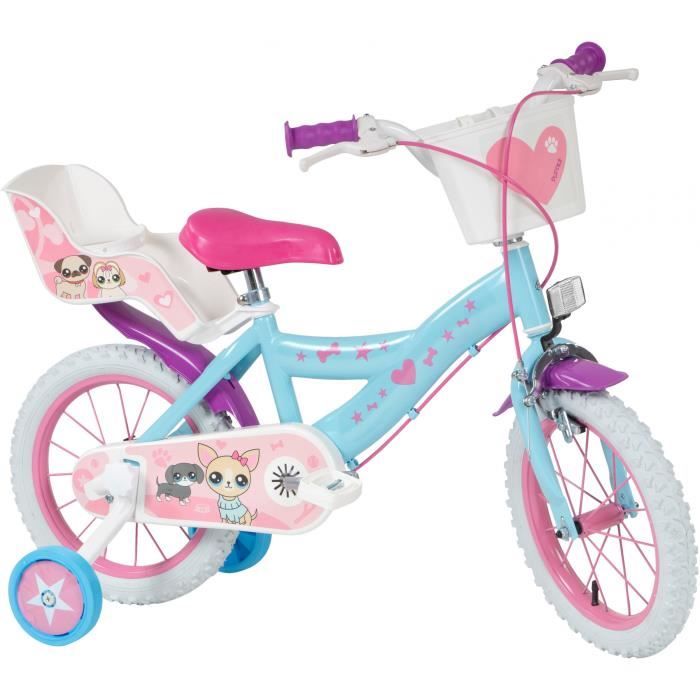 Velo 14 pouces 2025 bleu