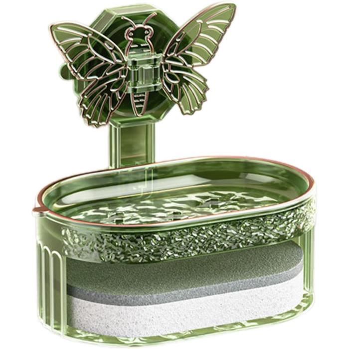 Porte-savon Mural Acier Inoxydable 304 - Design Rectangulaire Brossé Avec Drainage