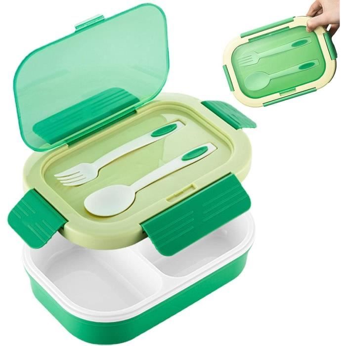 Boîtes À Lunch Pour,Lunch Box Pour Avec 3 Compartiments - Boîte À Lunch
