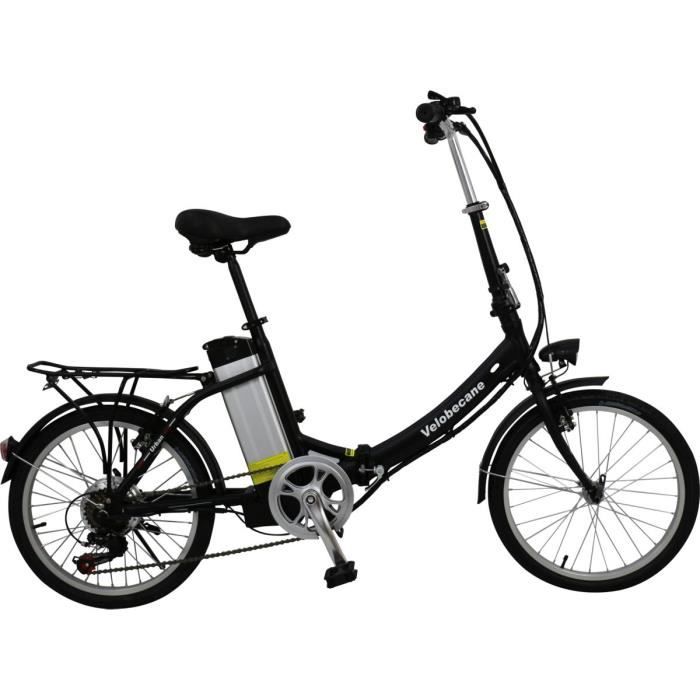 Vélo électrique VELOBECANE Compact noir