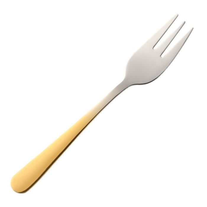 Fourchettes à Dessert Mignonnes Chat 14.6cm - Lot De 4 En Acier Inoxydable Avec Étui, Idéales Pour Gâteaux Et Fruits