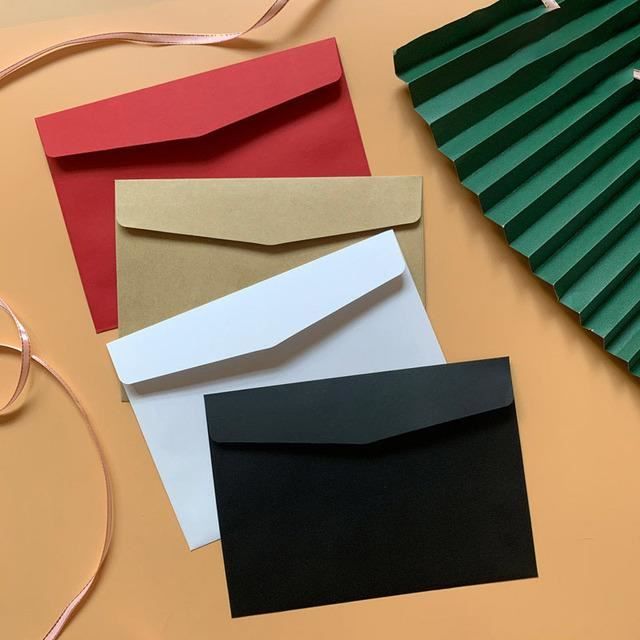 50 Enveloppes Kraft DIN B6 17.6x12.5cm | Papier 130g/m² | Vintage Pour Mariage, Anniversaire, Cartes De Vœux