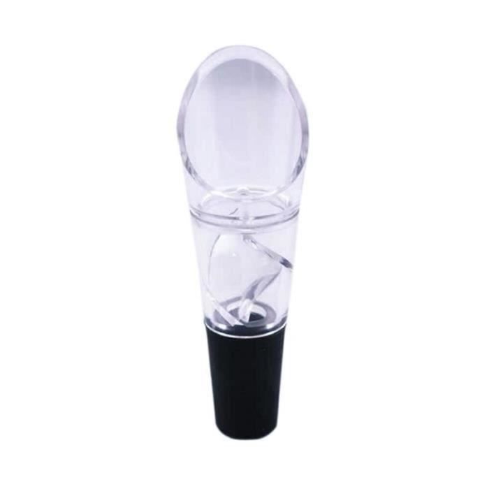 Rafraîchisseur De Vin 3 En 1 : Refroidisseur + Bouchon Vide-air + Verseur Anti-goutte - En Acier Inoxydable Et Acrylique - Garde Le Vin Frais 2 Heures - Cadeau Idéal Pour Amateurs De Vin - 4