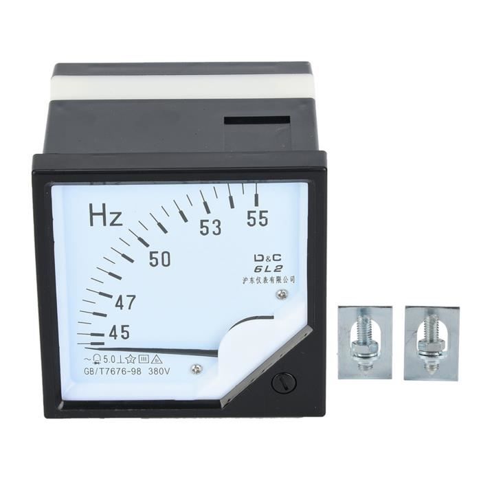 Compteur Fréquence DIY 1 Hz – 50 MHz Avec Écran LED – Fréquencemètre Précis Boîtier Transparent