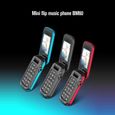 Téléphone portable à clapet double SIM L8STAR BM60 300mAh - Bleu-1
