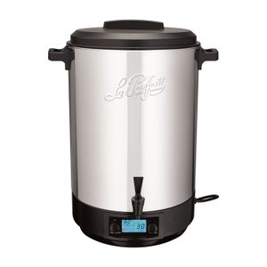 Stérilisateur De Bocaux électrique Cuve Inox Avec Robinet Et Minuteur 45l 2500w Nature Saveurs Ns St45ina